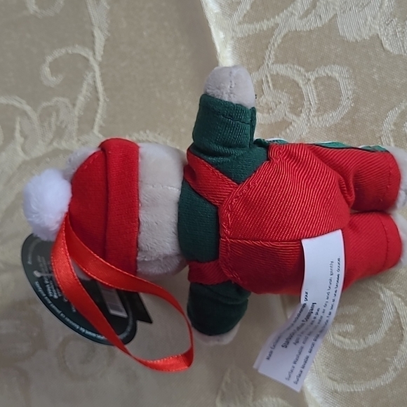 Starbucks Barista Bear 2019 Snow Suit Collectible Christmas Ornament - Picture 2 of 5